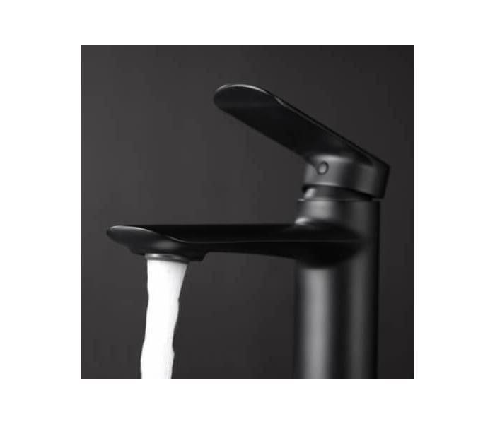 Grifo de baño monomando negro mate IMEX: diseño moderno y