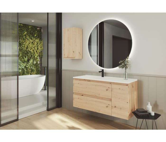 Mueble de baño color madera Bruntec Vilma Principal 0