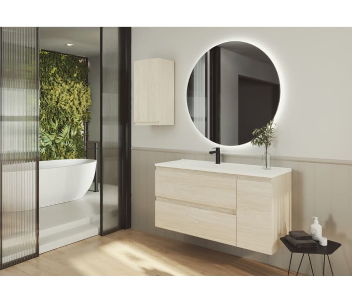 Mueble de baño color madera Bruntec Vilma Principal 2