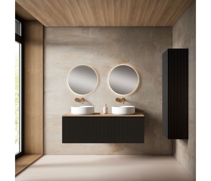 Mueble de baño con enciemra MDF Hidrófuga Viso Bath Bari Principal 2