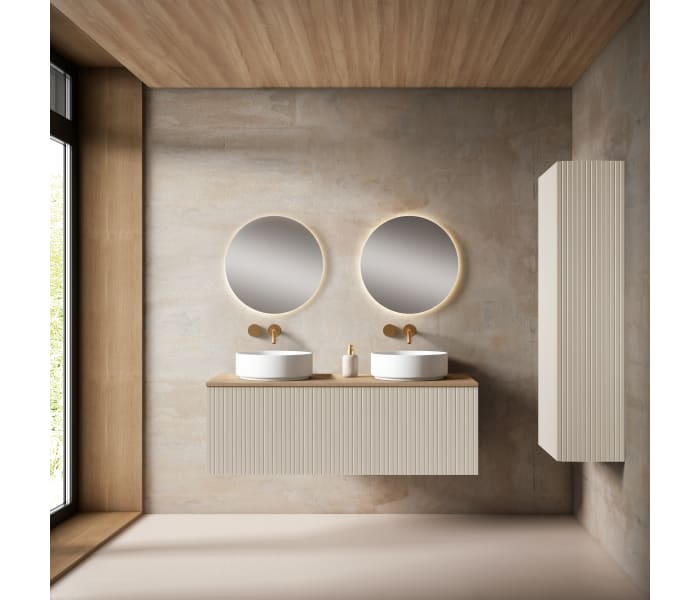 Mueble de baño con enciemra MDF Hidrófuga Viso Bath Bari Principal 5