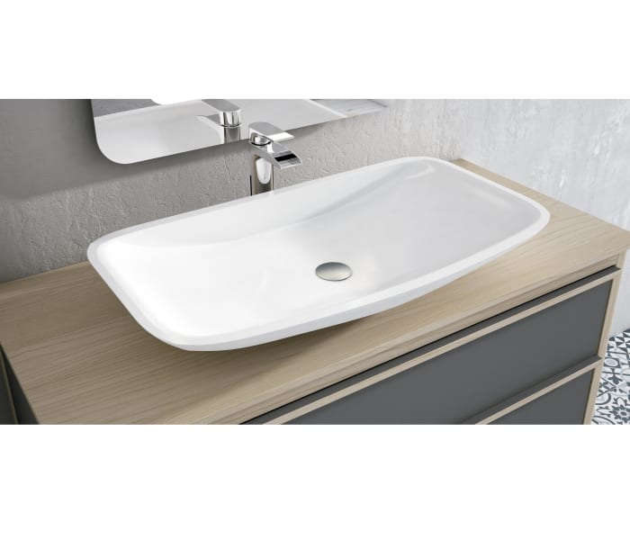 Lavabo sobre encimera fondo reducido 36 cm Visobath Baltik Principal 0