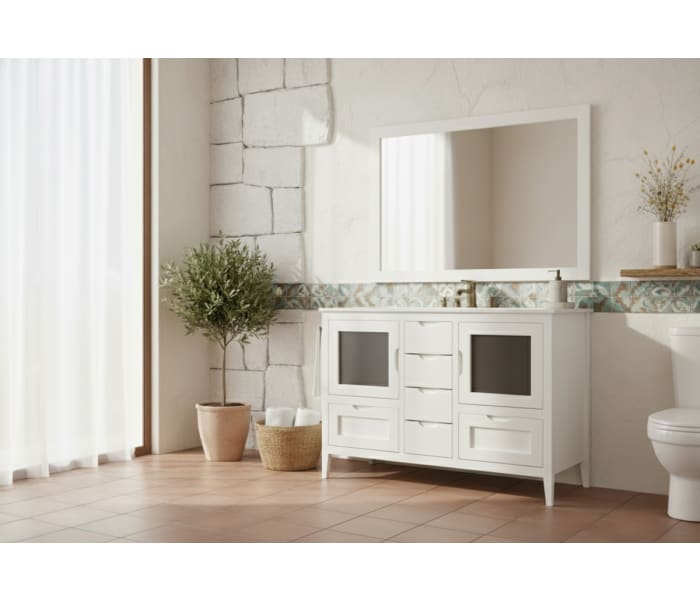 Conjunto mueble de baño rústico Bruntec Timor Principal 0