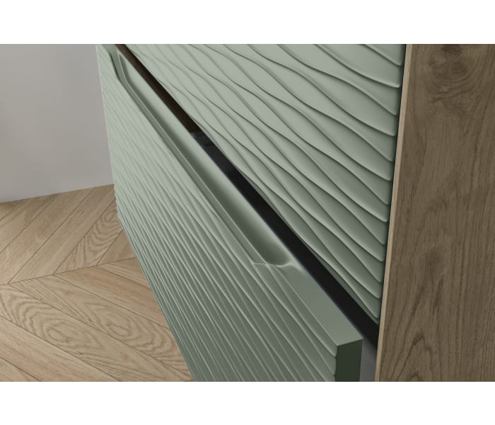 Mueble de baño con encimera de madera Sahara Coycama Detalle 31