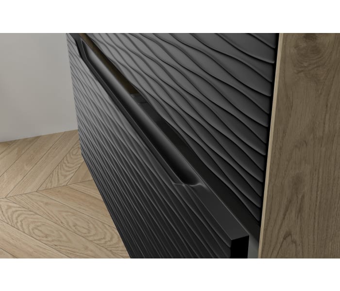 Mueble de baño con encimera de madera Sahara Coycama Detalle 35