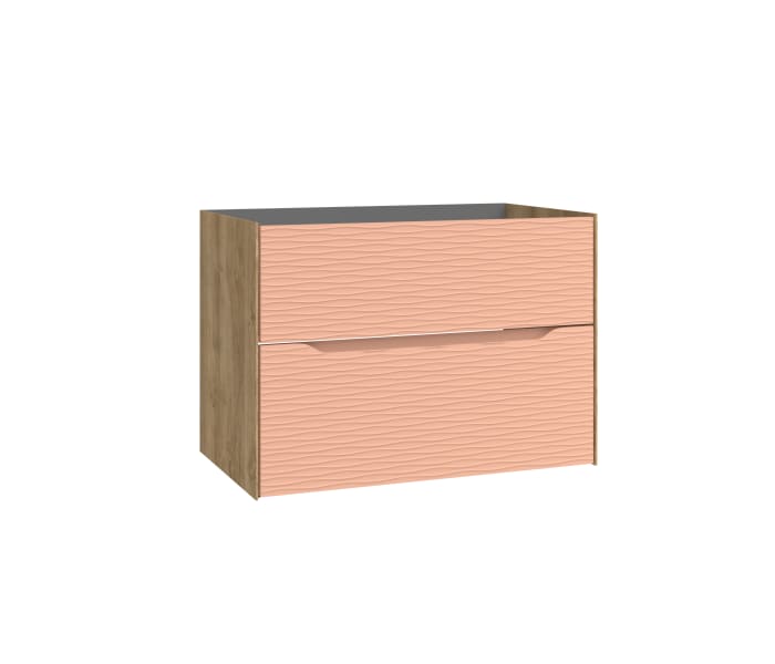 Mueble de baño con encimera de madera Sahara Coycama Principal 26