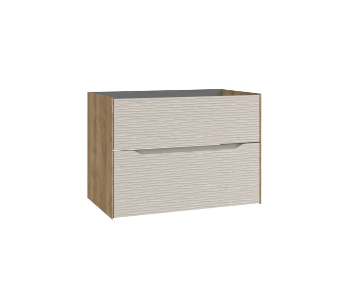Mueble de baño con encimera de madera Sahara Coycama Principal 10