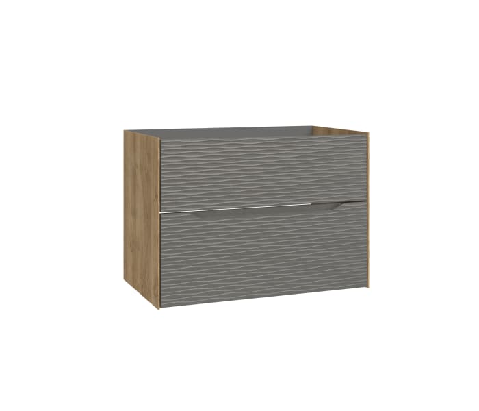 Mueble de baño con encimera de madera Sahara Coycama Principal 24