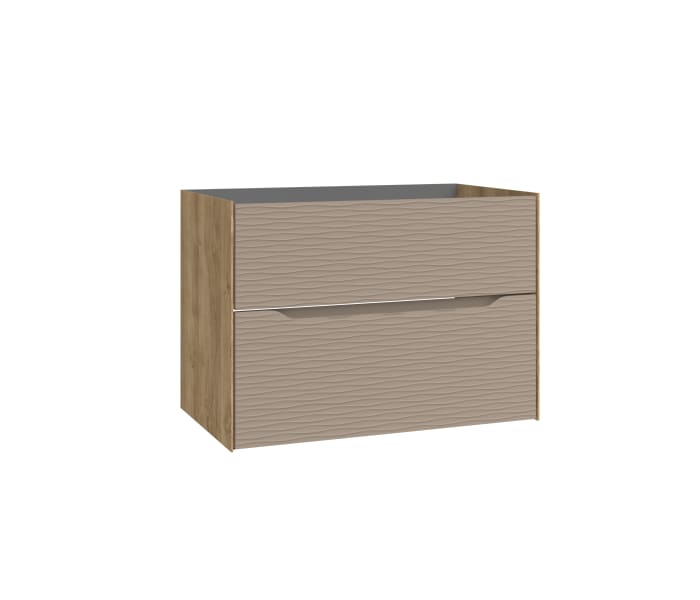 Mueble de baño con encimera de madera Sahara Coycama Principal 22