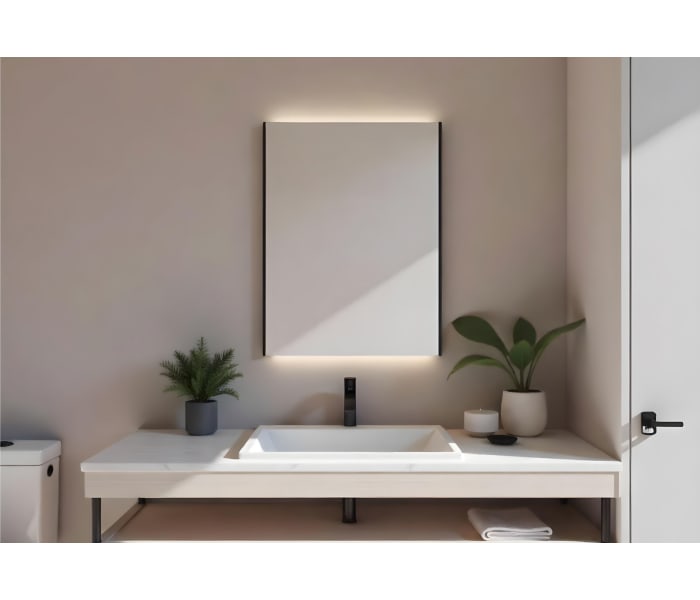 Espejo de baño con luz LED Bruntec Keops Principal 0