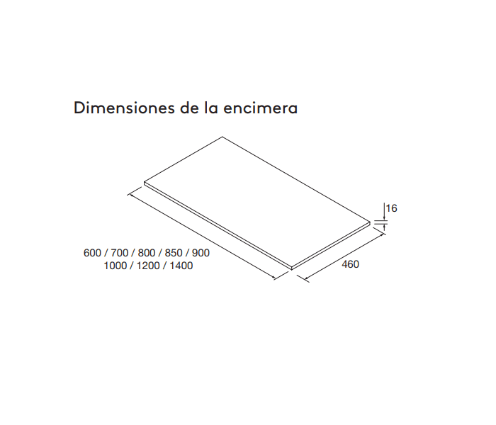 Conjunto mueble de baño con encimera de madera Salgar Optimus opción 14