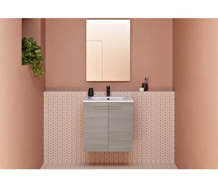 Conjunto completo mueble de baño fondo reducido 35 cm Royo Street Principal 1