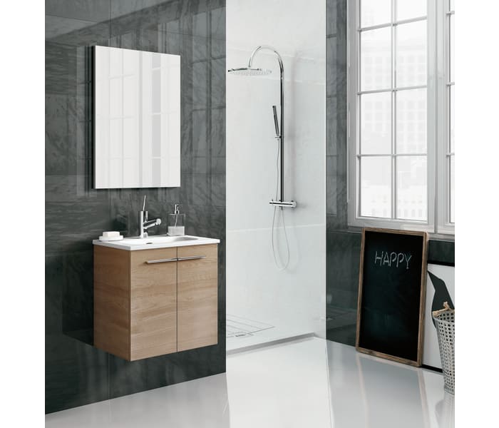 Conjunto completo mueble de baño fondo reducido 35 cm Royo Street Principal 3