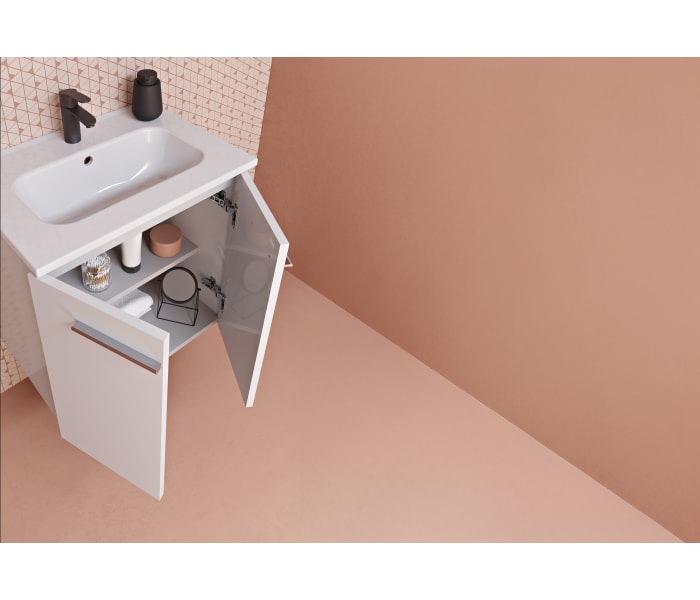 Conjunto completo mueble de baño fondo reducido 35 cm Royo Street Detalle 7