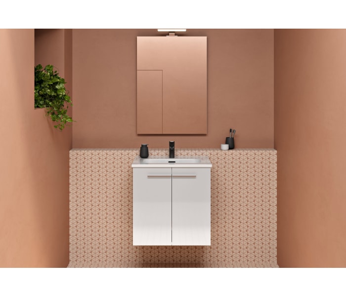 Conjunto completo mueble de baño fondo reducido 35 cm Royo Street Principal 0