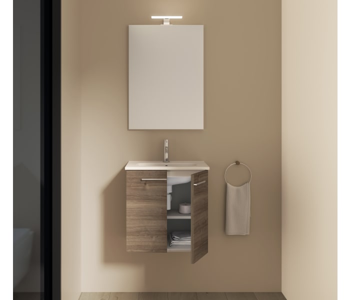 Conjunto completo mueble de baño fondo reducido 35 cm Royo Street Principal 4