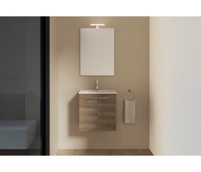 Conjunto completo mueble de baño fondo reducido 35 cm Royo Street Principal 4