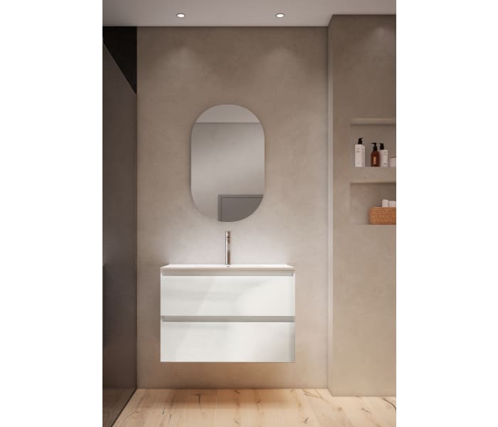 Mueble de baño fondo reducido 39.5 cm de Viso Bath Box Principal 9