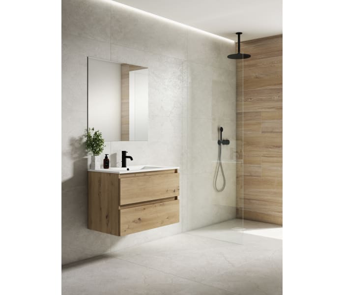 Mueble de baño fondo reducido 39.5 cm de Viso Bath Box Principal 5