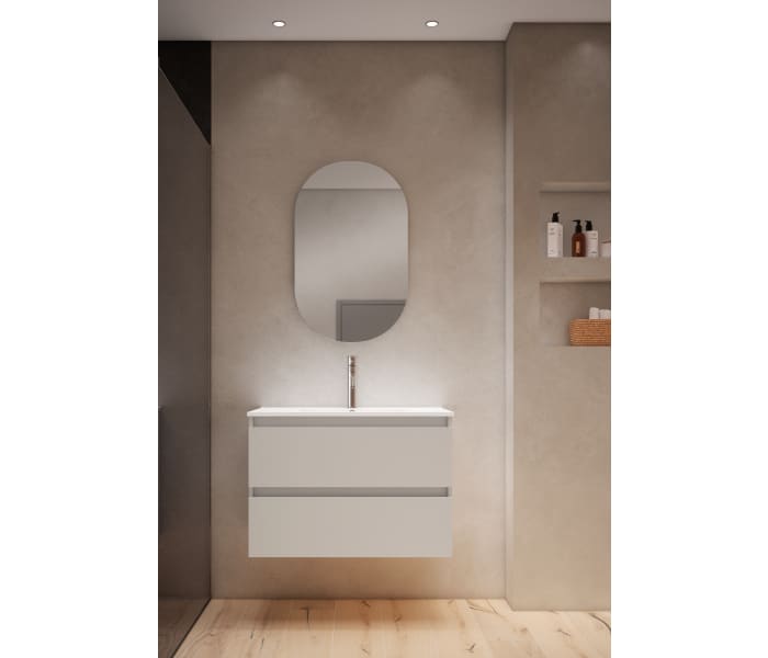 Mueble de baño fondo reducido 39.5 cm de Viso Bath Box Principal 6