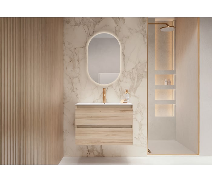 Mueble de baño fondo reducido 39.5 cm de Viso Nido Principal 1