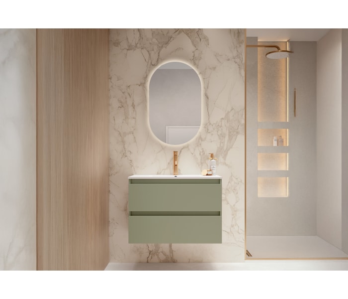 Mueble de baño fondo reducido 39.5 cm de Viso Nido Principal 6