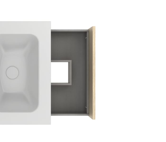 Conjunto mueble de baño Amizuva Niwa Detalle 3