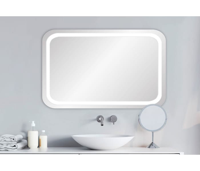 Espejo de baño con luz LED Bruntec Lyra Principal 0