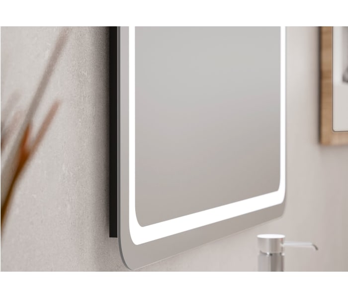 Espejo de baño con luz LED Bruntec Leroy Detalle 2