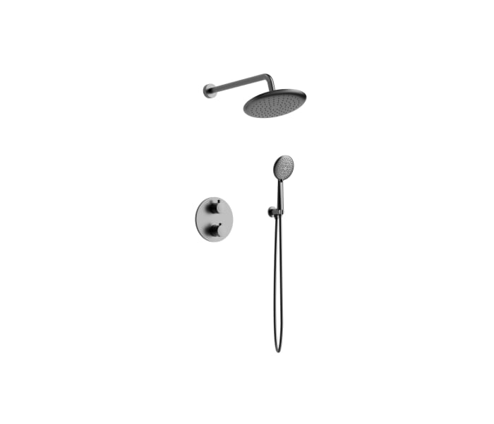 Conjunto de ducha empotrado de Lluvibath Bambú Principal 3