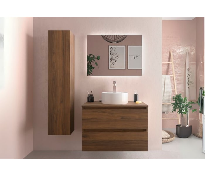 Mueble de baño para lavabo sobre encimera Salgar Bequia nórdico Principal 1