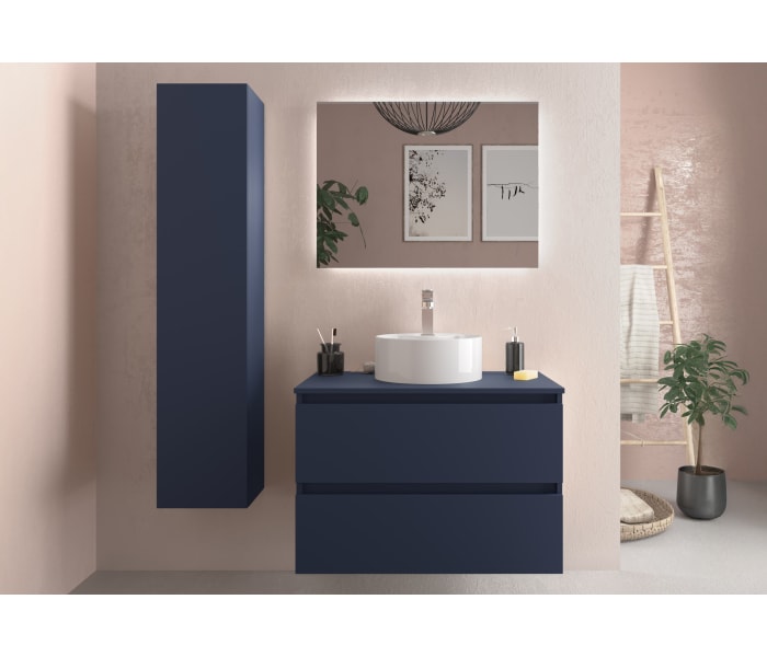 Mueble de baño para lavabo sobre encimera Salgar Bequia nórdico Principal 4