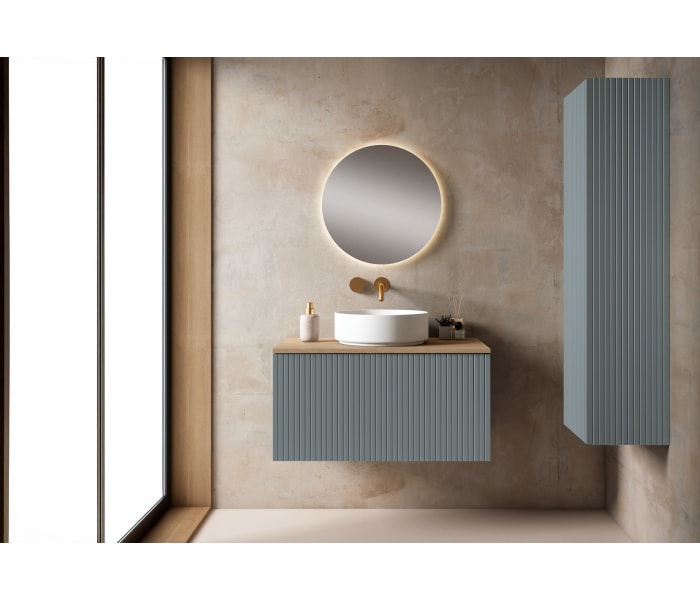 Mueble de baño con encimera MDF Hidrófuga Visobath Bari Principal 1