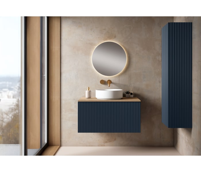 Mueble de baño con encimera MDF Hidrófuga Visobath Bari Principal 7