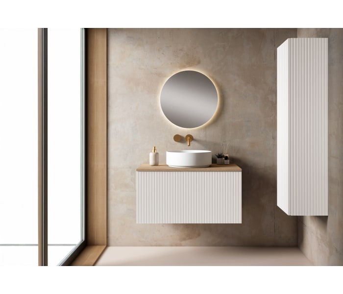 Mueble de baño con encimera MDF Hidrófuga Visobath Bari Principal 3