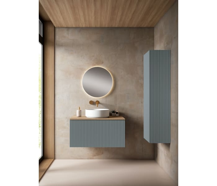 Mueble de baño con encimera MDF Hidrófuga Visobath Bari Principal 1