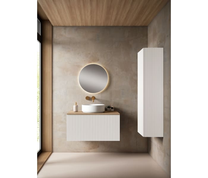 Mueble de baño con encimera MDF Hidrófuga Visobath Bari Principal 3