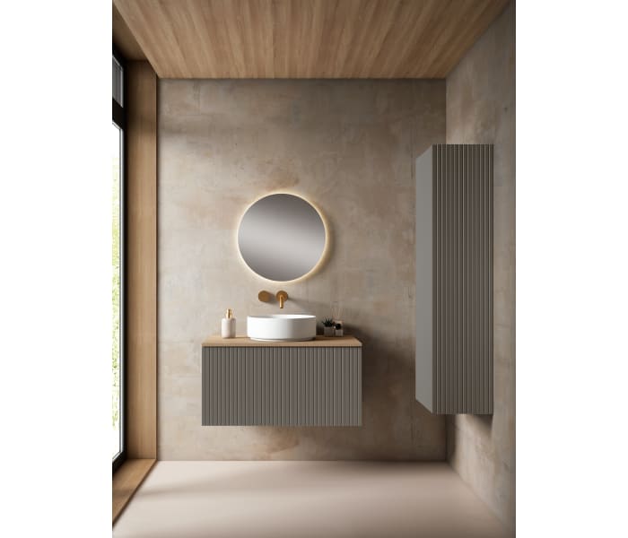 Mueble de baño con encimera MDF Hidrófuga Visobath Bari Principal 4