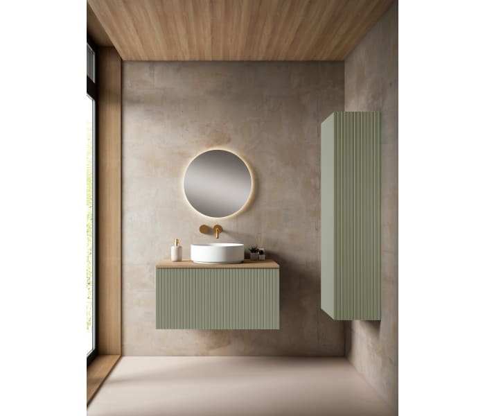 Mueble de baño con encimera MDF Hidrófuga Visobath Bari Principal 6