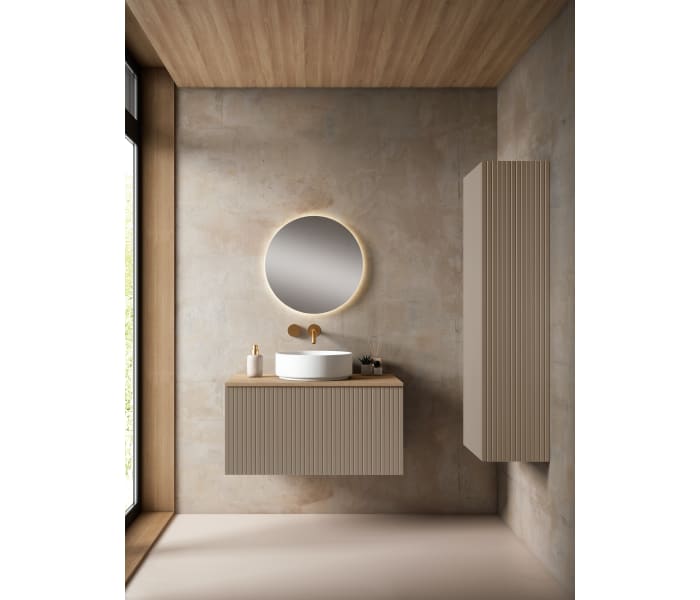 Mueble de baño con encimera MDF Hidrófuga Visobath Bari Principal 8