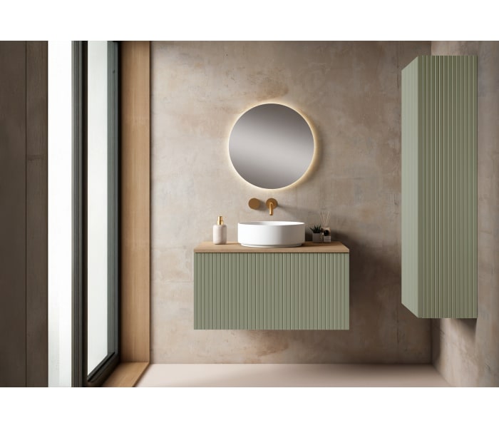 Mueble de baño con encimera MDF Hidrófuga Visobath Bari Principal 6