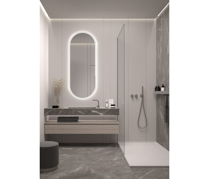 Espejo de baño con luz LED Eurobath, Luzón Principal 1