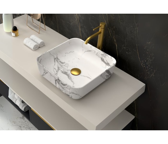 Lavabo sobre encimera Coycama Barbados Detalle 3