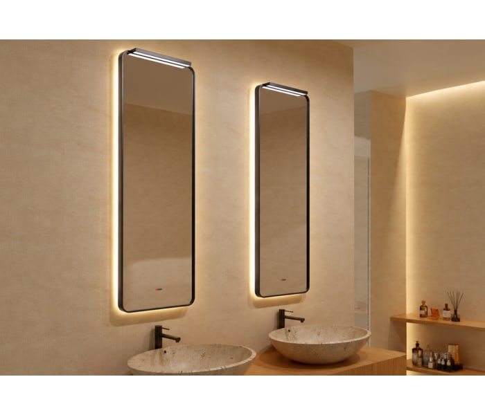 Espejo de baño con luz LED Ledimex Palermo Principal 0