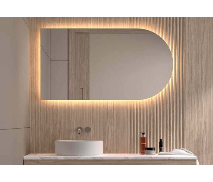 Espejo arco con luz LED Bruntec Lama Principal 4