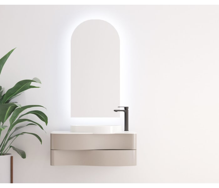 Espejo de baño con luz LED Bruntec Lama Principal 0