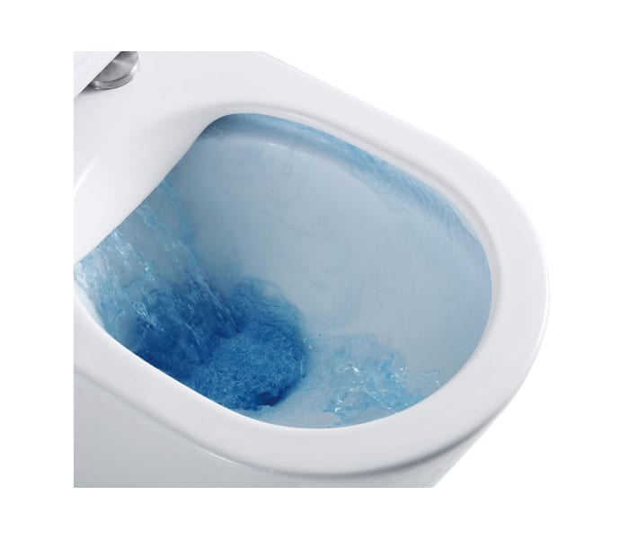 Pack Inodoro + cisterna empotrada + pulsador Bruntec Square Detalle 3