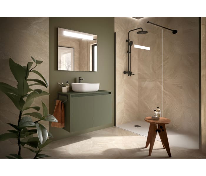 Mueble de baño con encimera de madera Salgar Noja Principal 5