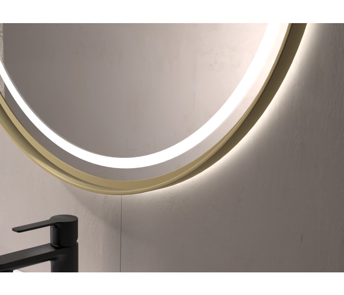 Espejo de baño con luz LED Eurobath Caicos Detalle 4