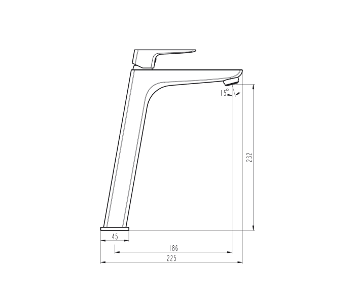 Grifo de lavabo GME Marriot Croquis 8